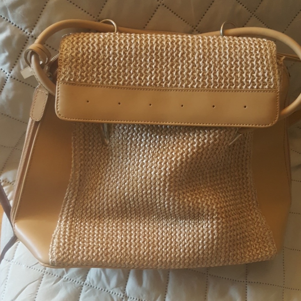 Straw bag